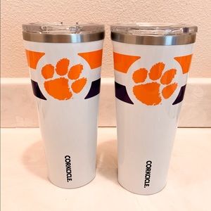 Corkcicle 24oz Clemson University Tumbler Set of 2